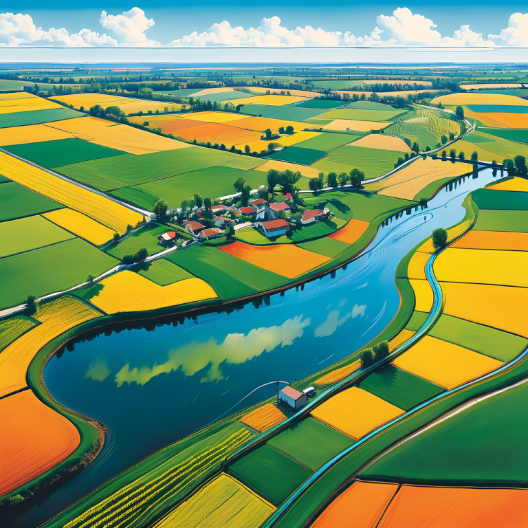 Sicherung der Landwirtschaftserträge durch Bewässerungsprojekt in der Schweiz