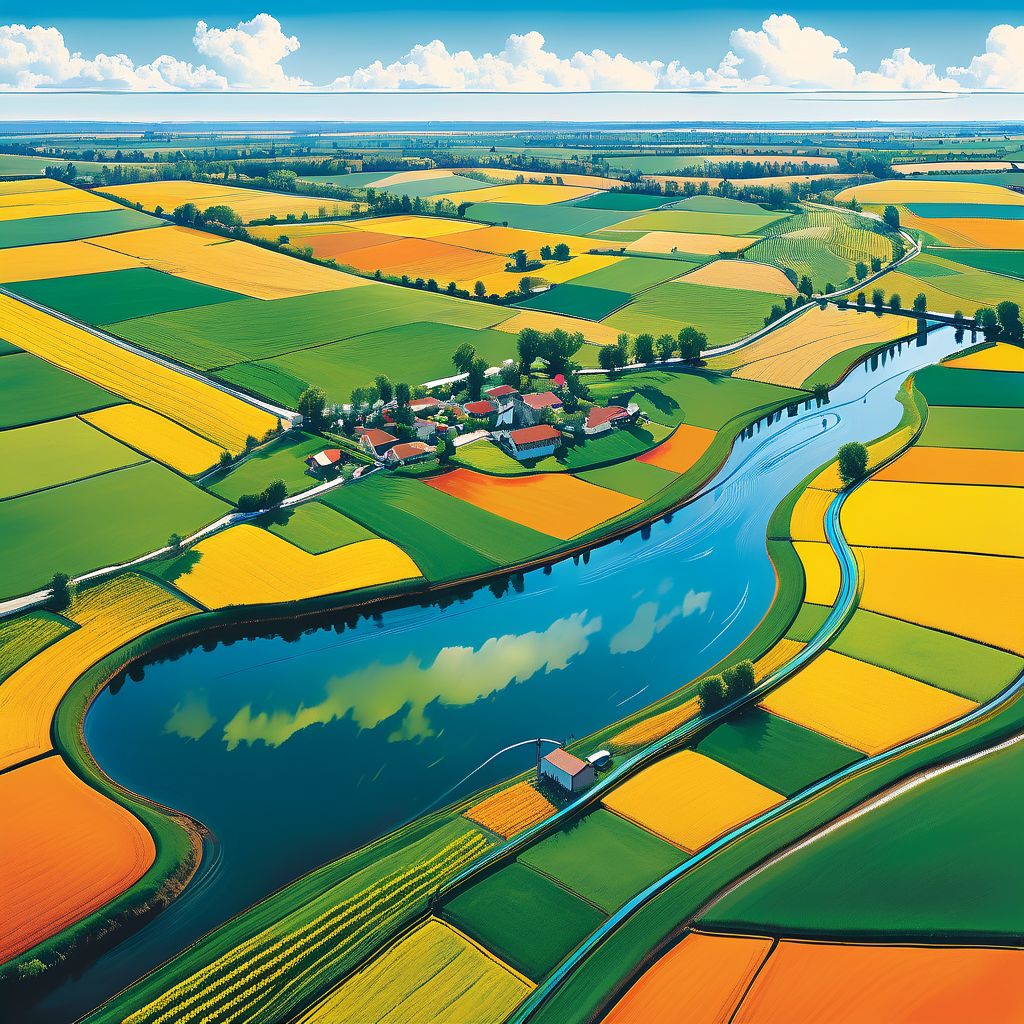 Sicherung der Landwirtschaftserträge durch Bewässerungsprojekt in der Schweiz