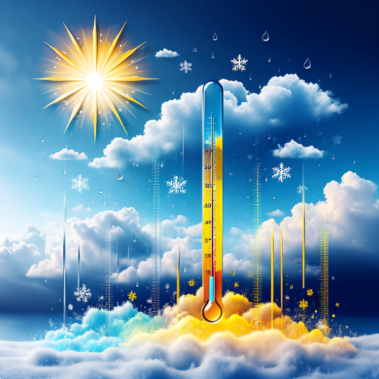 Start der Woche kalt - ab Donnerstag steigen die Temperaturen