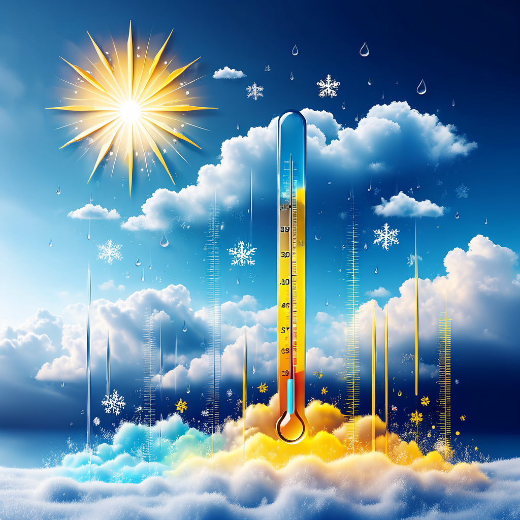 Start der Woche kalt - ab Donnerstag steigen die Temperaturen