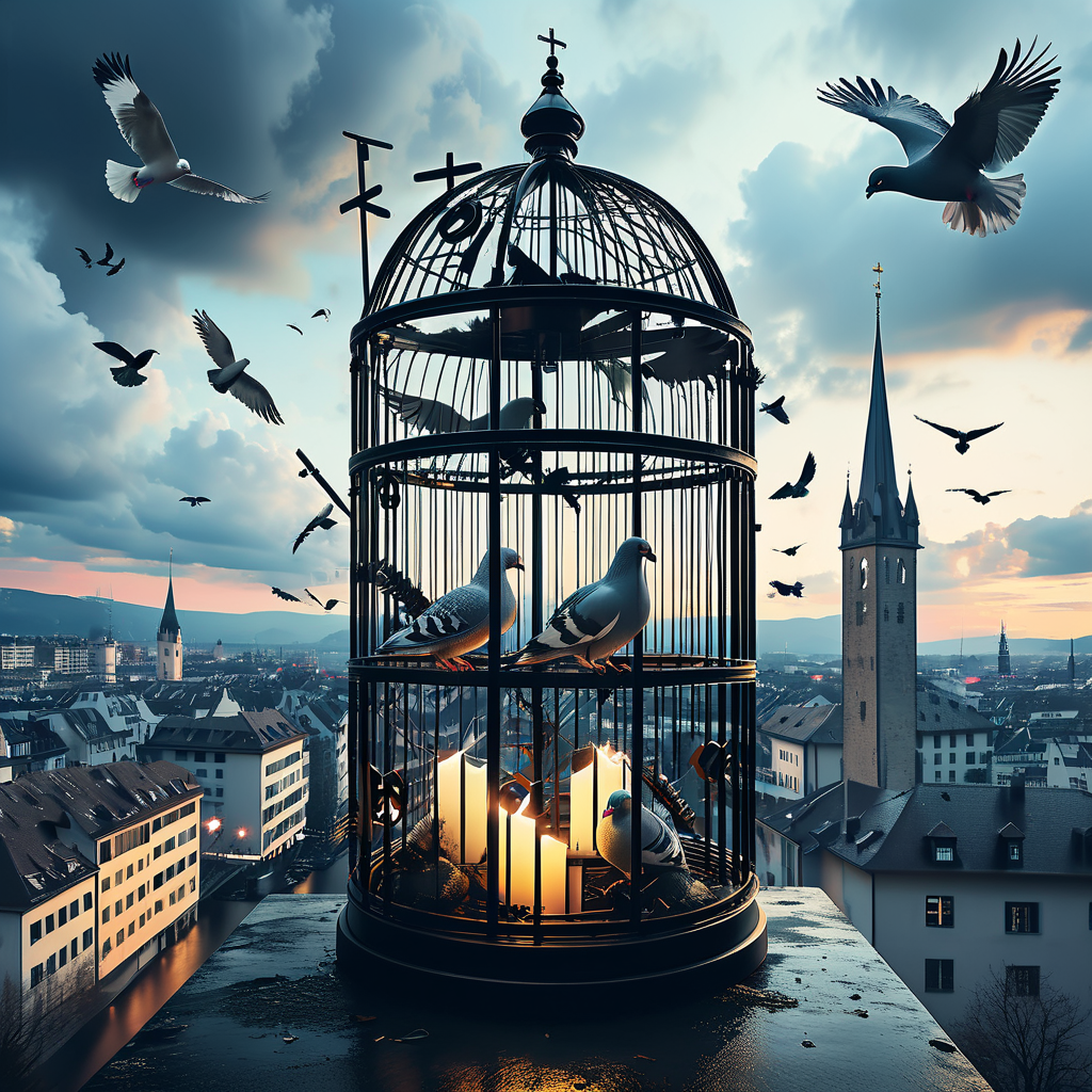 Tierschützer kritisiert Zürich wegen Taubensammlung und -keulung