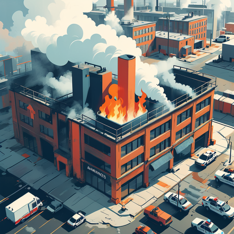 Evakuierung aufgrund Ammoniakaustritt in Tessiner Firmengebäude