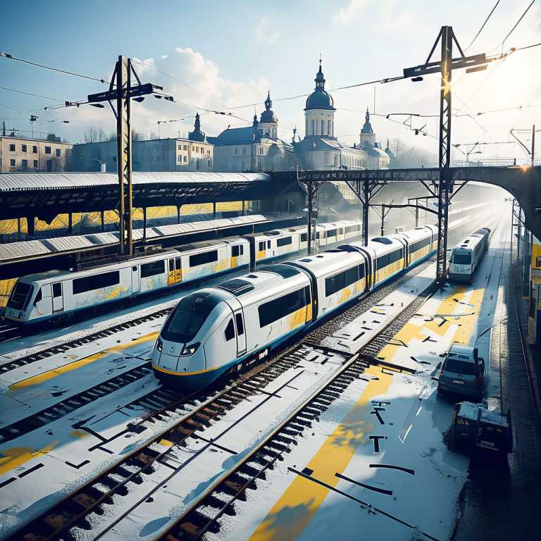 Vereinbarung zur Eisenbahnmodernisierung in der Ukraine unterzeichnet