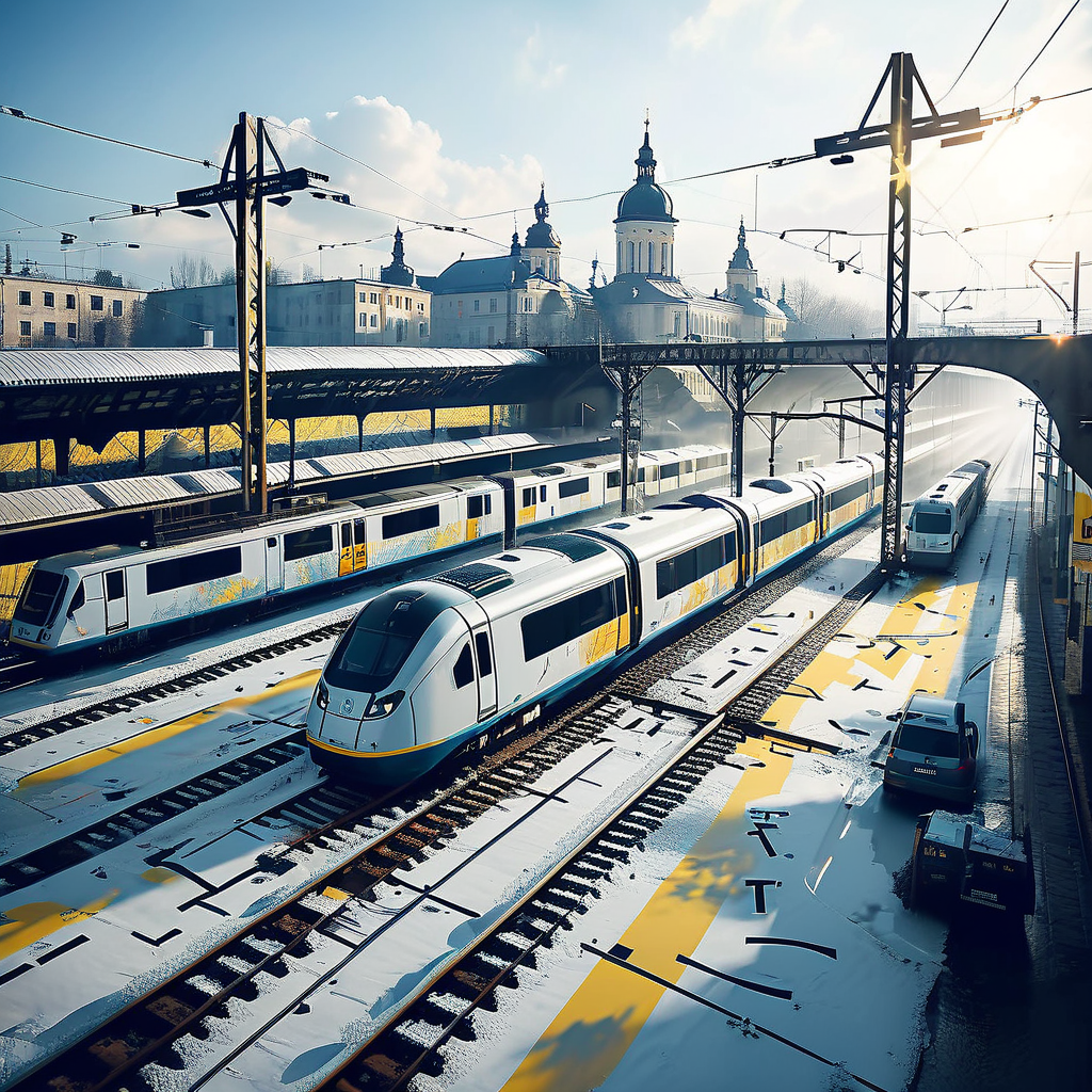 Vereinbarung zur Eisenbahnmodernisierung in der Ukraine unterzeichnet