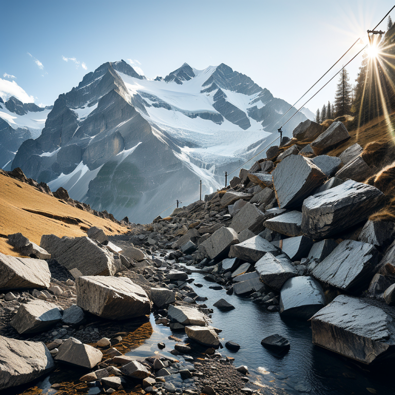 Sicherheitsüberprüfung nach Felssturz im Titlis-Gebiet – Gondelbahn bleibt gesperrt