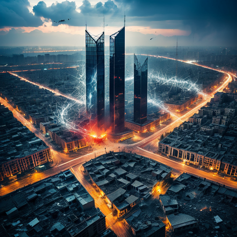 Zerstörungen in Teheran durch Satellitendaten nachgewiesen