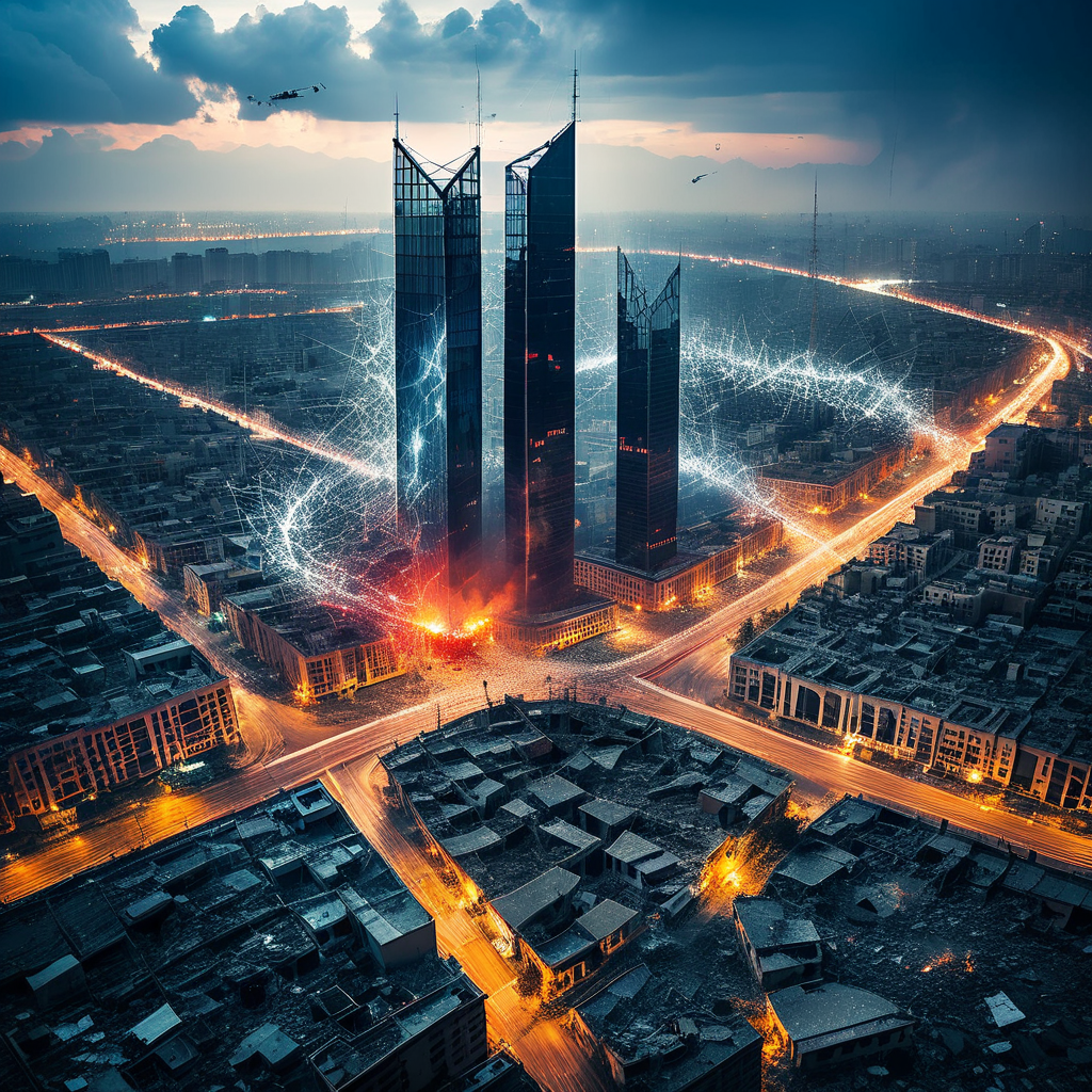 Zerstörungen in Teheran durch Satellitendaten nachgewiesen