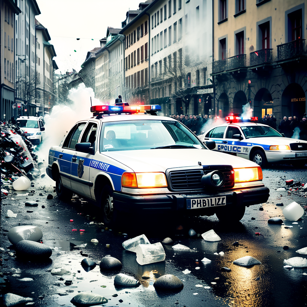 Schlägerei bei illegaler Feier in Zürich: Polizeieinsatz eskaliert