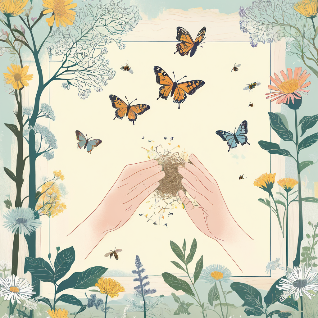 In Triesenberg bauen Kinder Insekten-Lehm-Nisthilfen