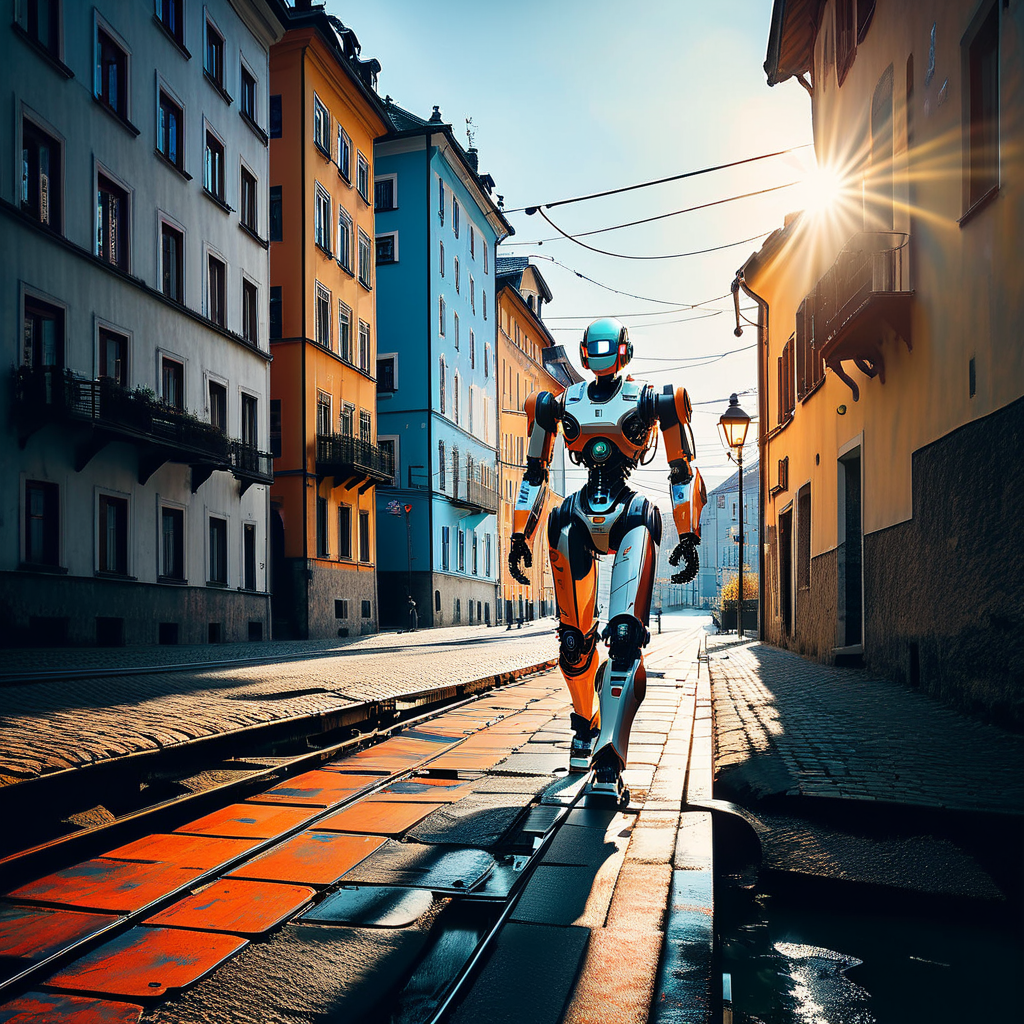 Roboter nimmt am Stadtlauf in Luzern teil und sorgt für Begeisterung