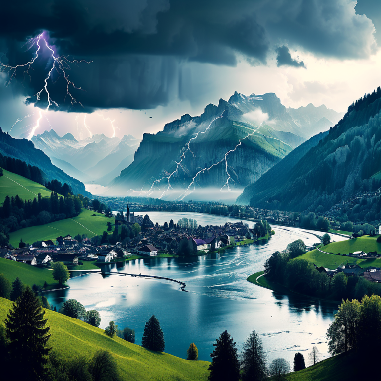 Erste Unwetterwarnung: Gewitter trifft Luzern