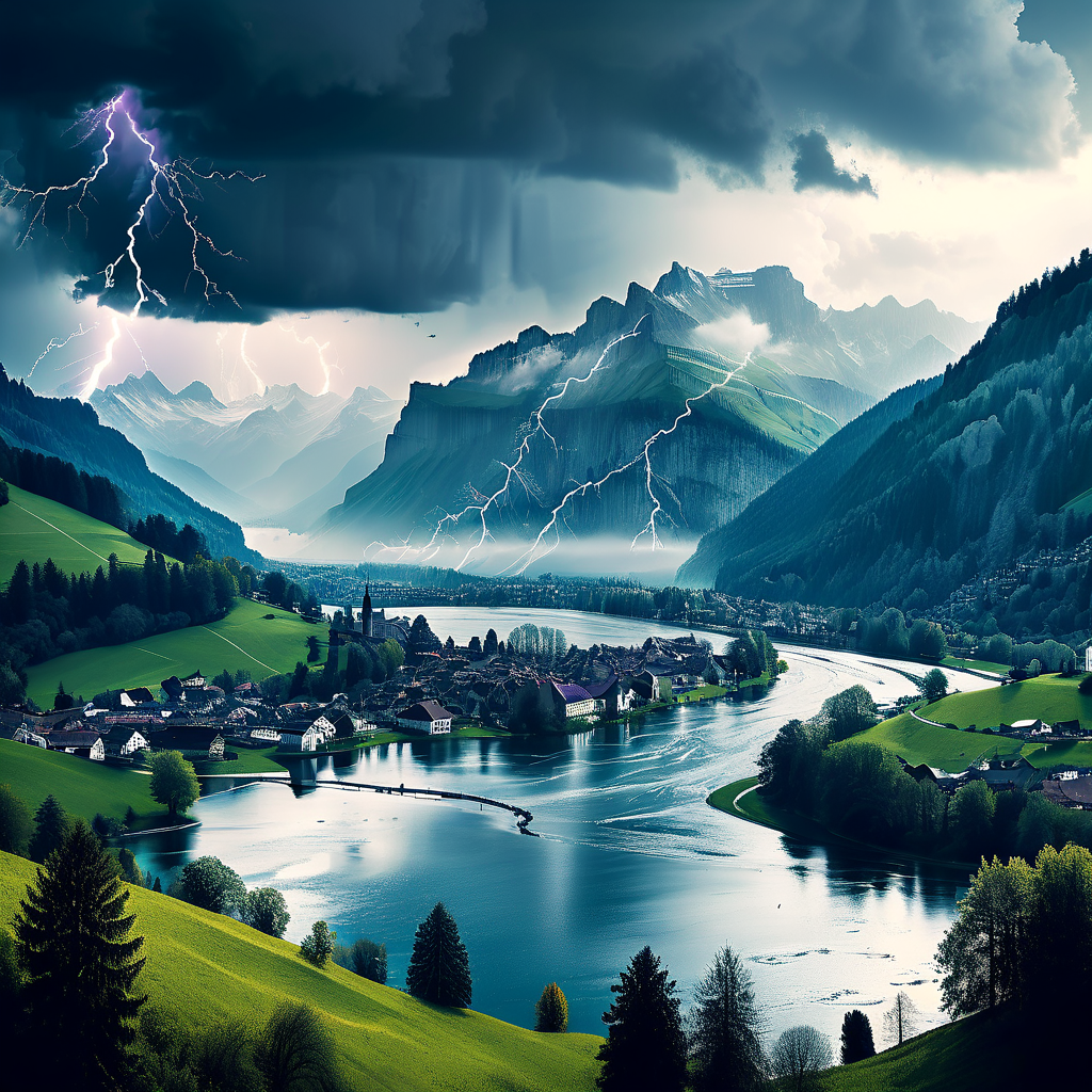 Erste Unwetterwarnung: Gewitter trifft Luzern