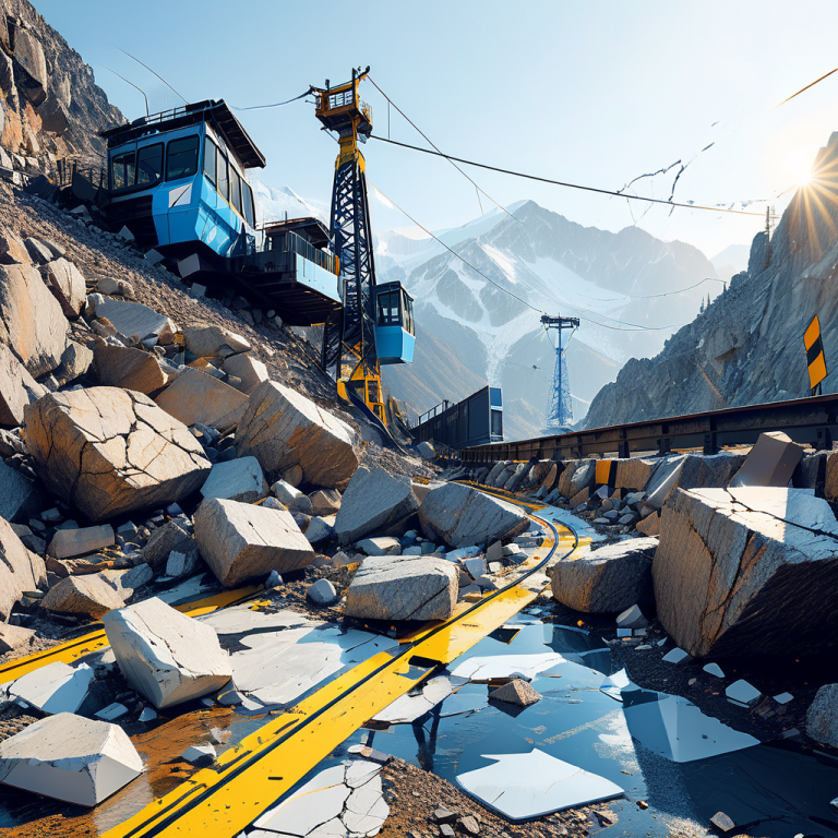 Gondelbahn am Titlis bleibt nach Felssturz vorerst geschlossen – Räumungsarbeiten starten Montag