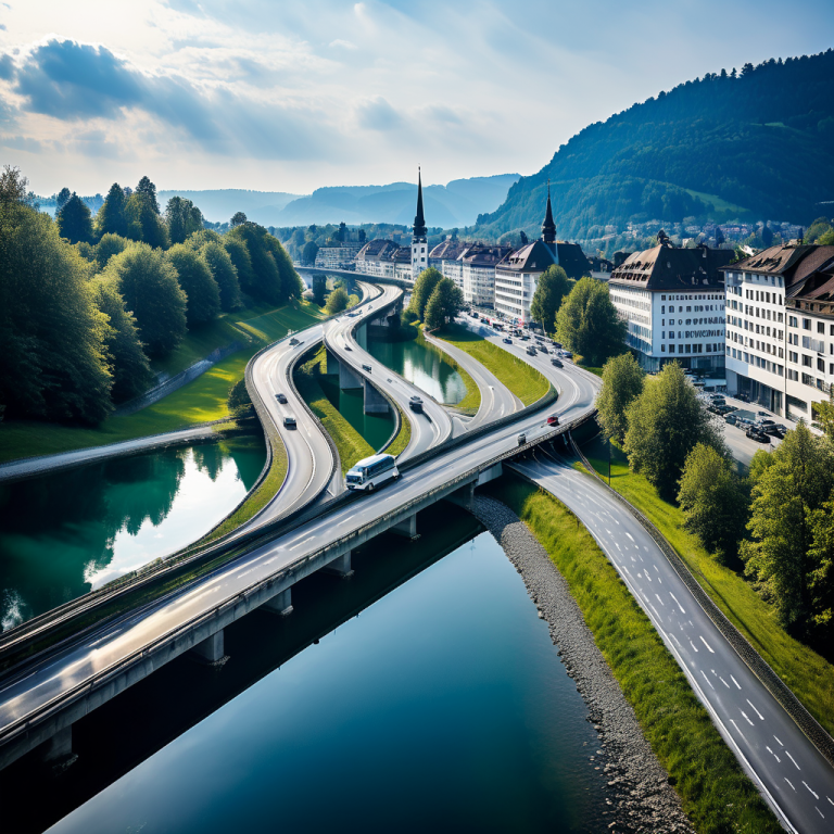Stau auf der A2 vor Luzern: Erwarteter Verzögerung am Montagmorgen