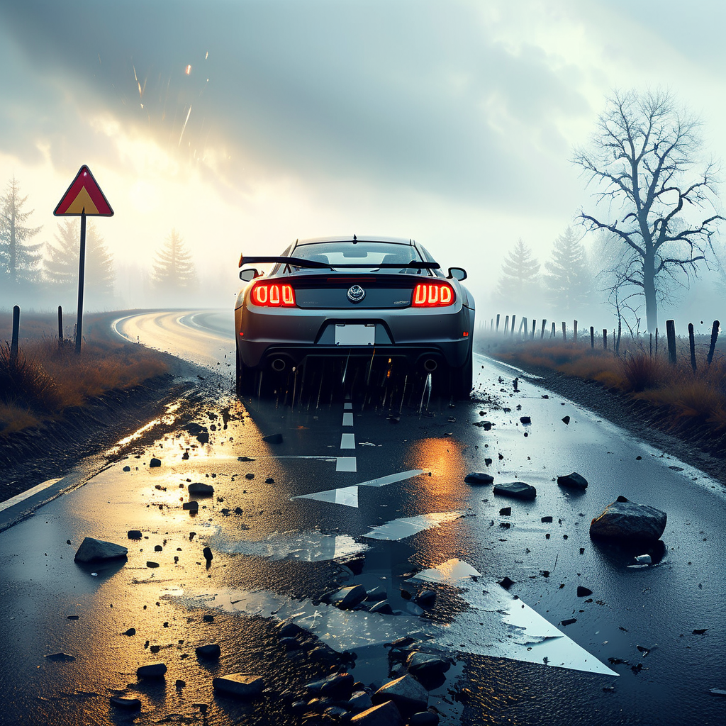 Unfall in Menzingen: Betrunkener Autofahrer verliert Kontrolle