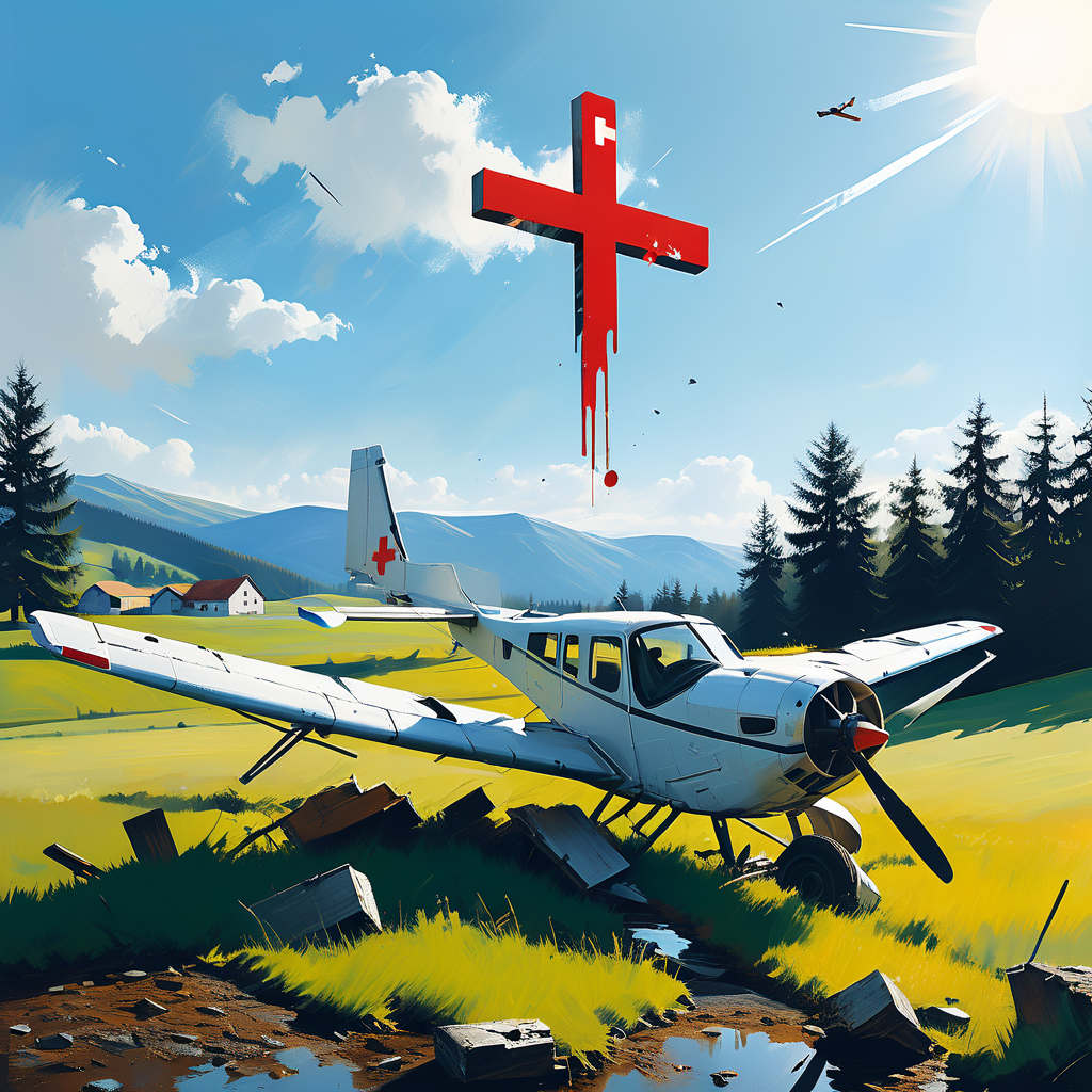 Piccolo aereo precipita ad Ochlenberg