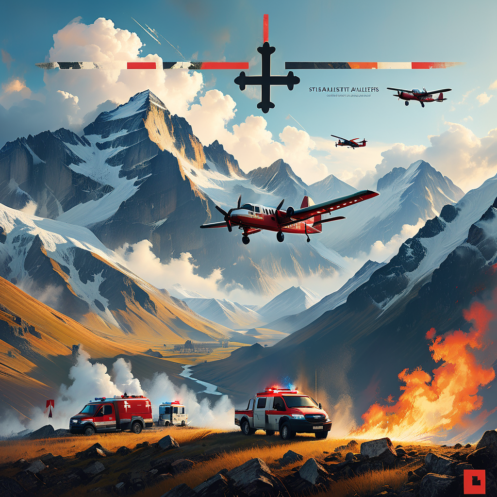 Schwerverletzter Absturz eines Kleinflugzeugs in Ochlenberg, tödlicher Ausgang für den Piloten