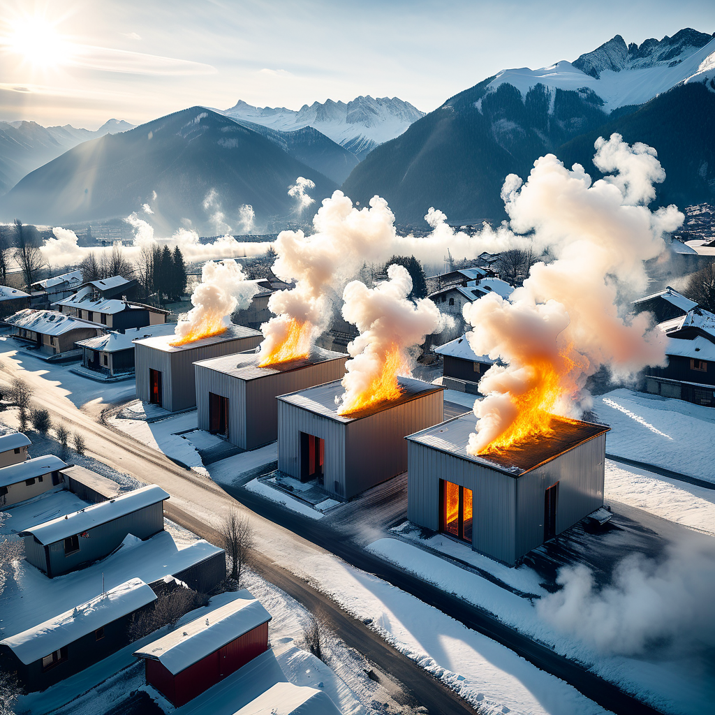 Grave incendio a Saxon, nessun ferito: le fiamme domate