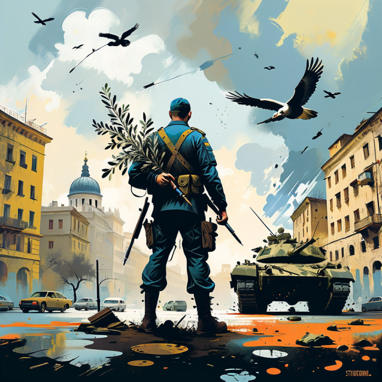 Autor Andri Ljubka erklärt seinen freiwilligen Militärdienst