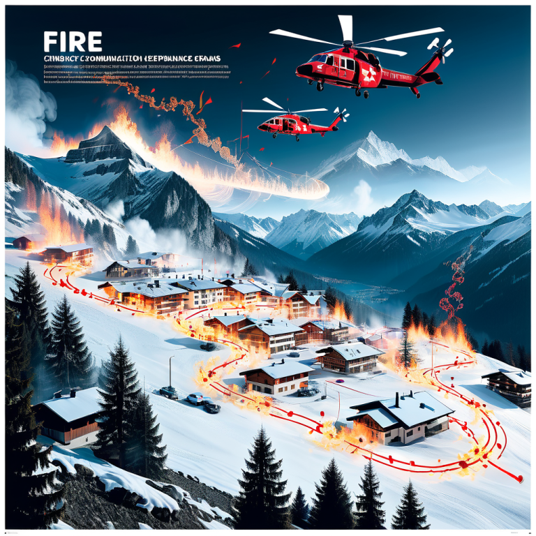 Operazioni di soccorso complesse a Crans-Montana: Rega impiega otto elicotteri