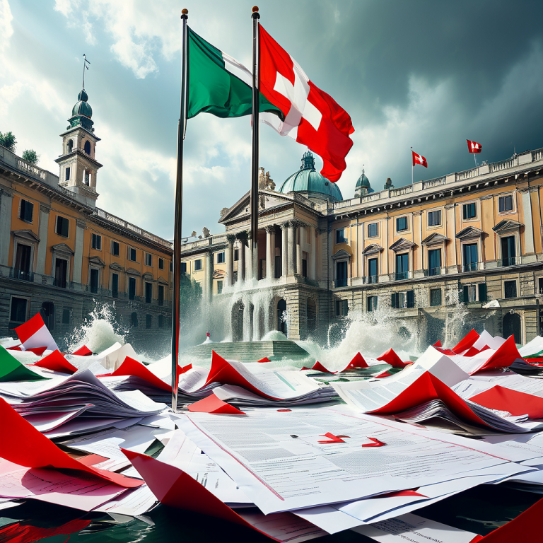 Meloni empört über «unmenschliche» Bürokratie in der Schweiz