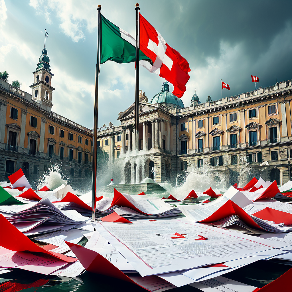 Meloni empört über «unmenschliche» Bürokratie in der Schweiz