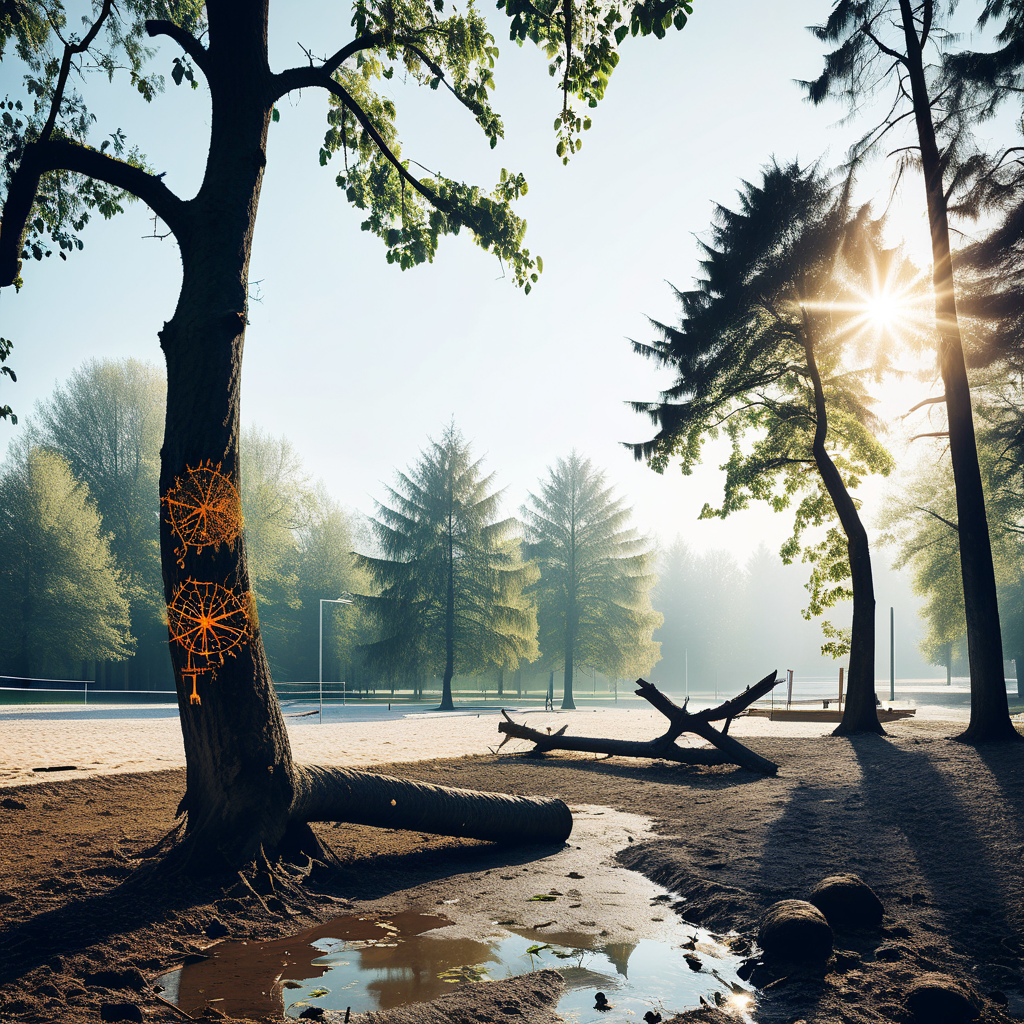 Bäume im Freibad Mooshüsli müssen gefällt werden – Pilzbefall stellt Gefahr dar