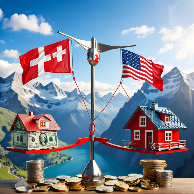 US-Präsident droht Schweiz mit höheren Zöllen: Kritik am Handelsbilanzdefizit