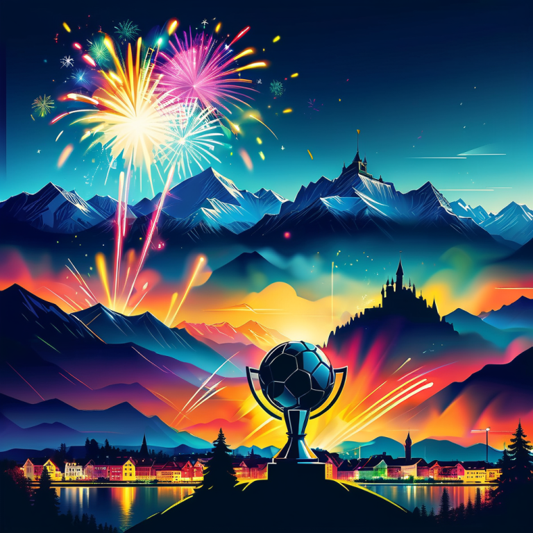 Thuner Feierlichkeiten bei einem möglichen Meisterschaftsgewinn des FC Thun