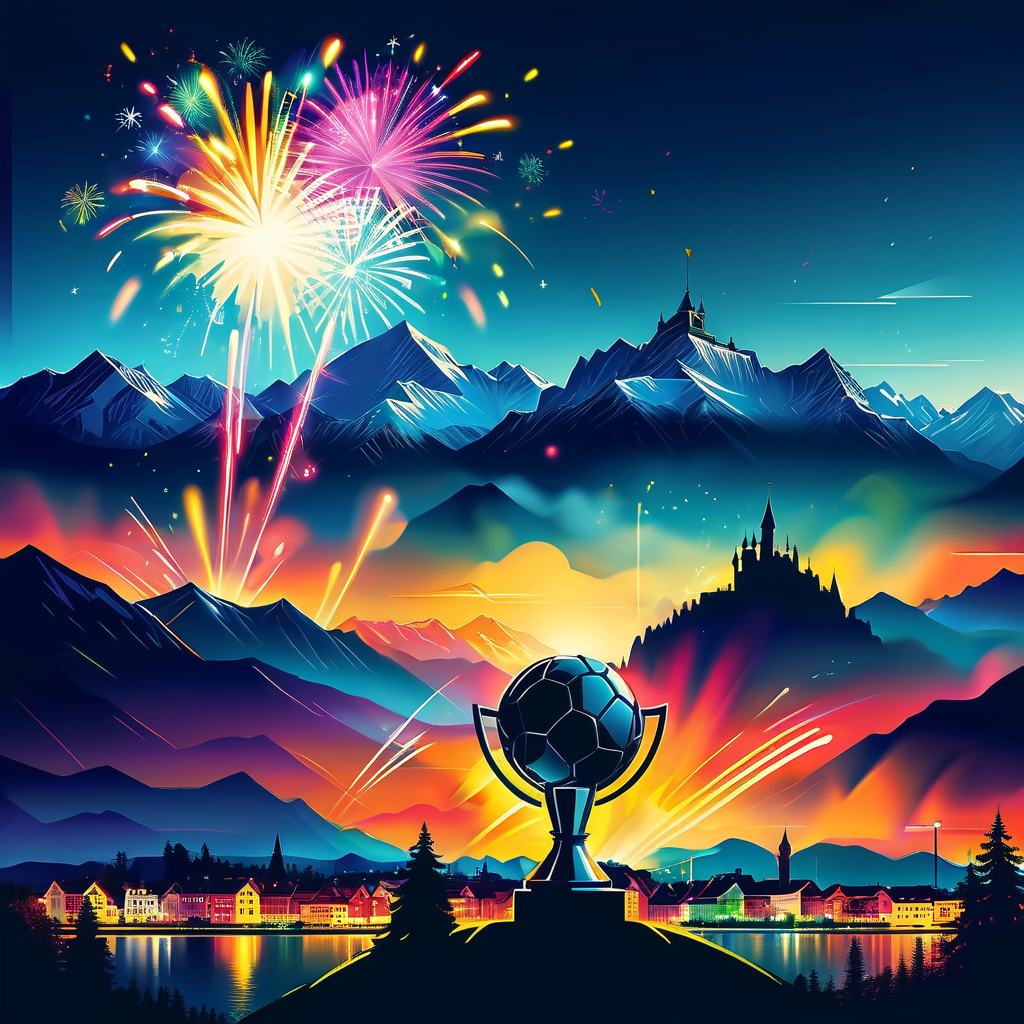 Thuner Feierlichkeiten bei einem möglichen Meisterschaftsgewinn des FC Thun