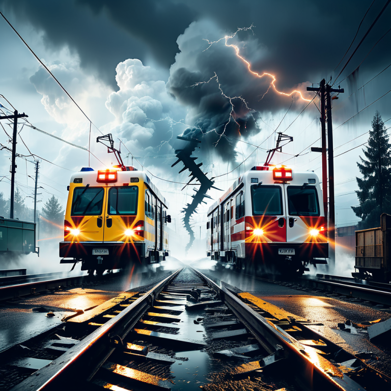 Schweres Zugunglück in Dänemark – Zwei Züge kollidieren und verletzen 17 Menschen