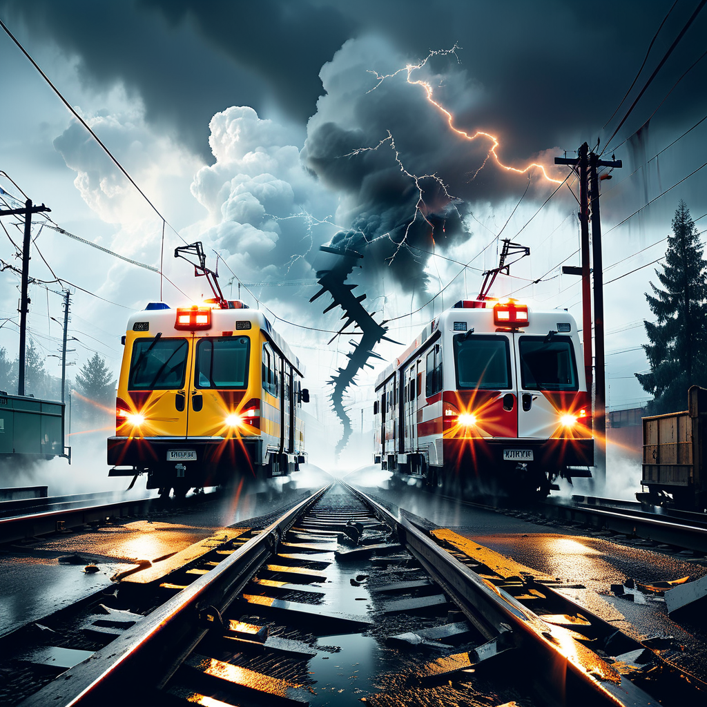 Schweres Zugunglück in Dänemark – Zwei Züge kollidieren und verletzen 17 Menschen