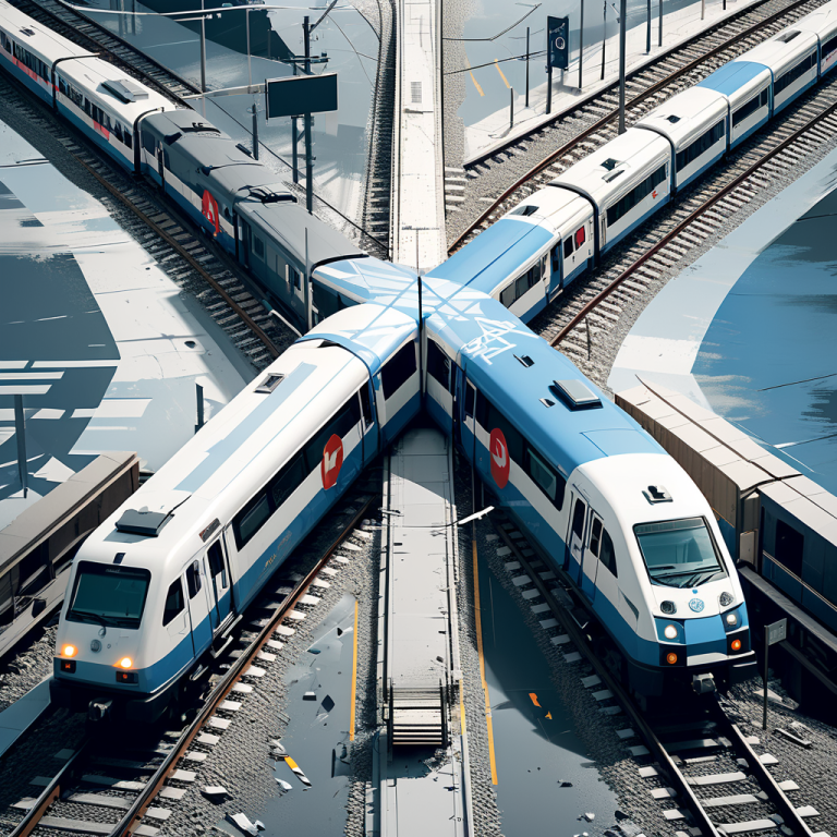 Frontalzusammenstoß zweier Züge nahe Kopenhagen