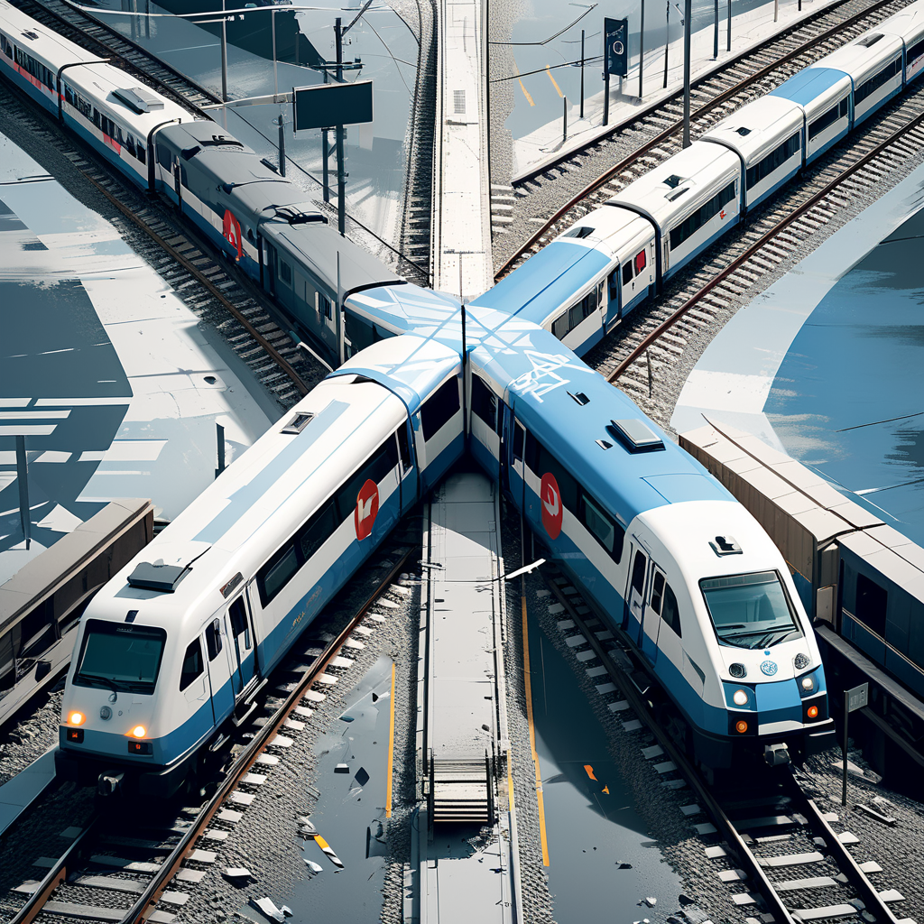 Frontalzusammenstoß zweier Züge nahe Kopenhagen