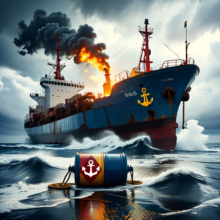 Erfolglose Abschleppmission von führerlosem Gastanker vor Libyen