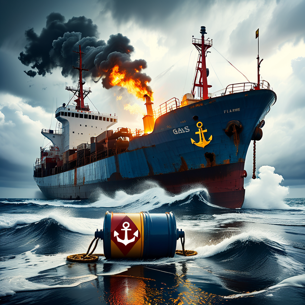 Erfolglose Abschleppmission von führerlosem Gastanker vor Libyen