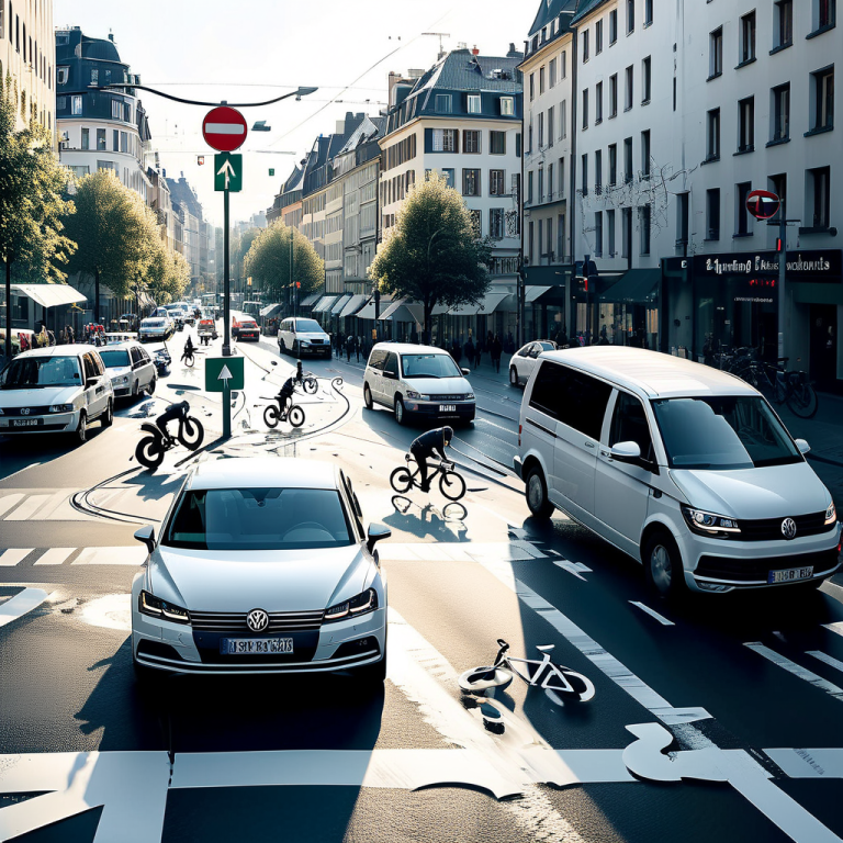 Velolenker in Zürcher Morgenverkehr gestürzt: Autofahrer mit «Jagd»-Vorwurf angeklagt