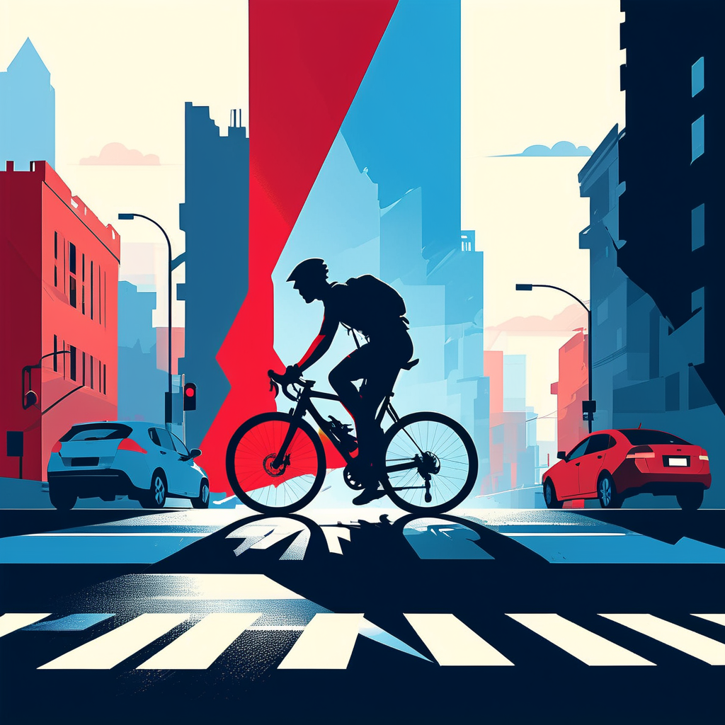 Condannato a quattro anni di reclusione per investire un ciclista intenzionalmente