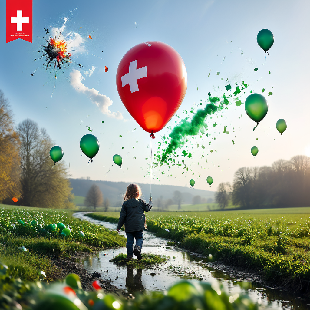 Kanton Neuenburg verbietet das Steigenlassen von Ballons