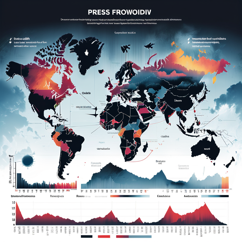 Kritische Lage der globalen Pressefreiheit nach Einschätzung von Reporter ohne Grenzen