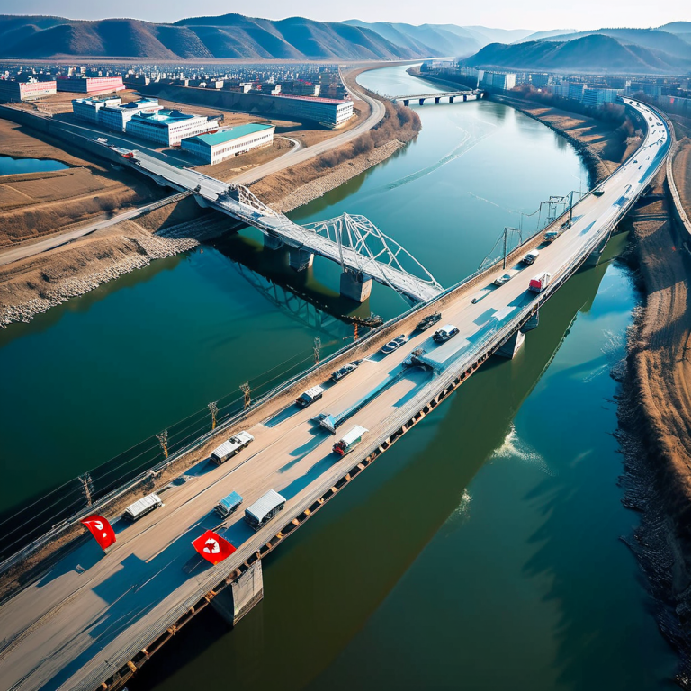 Neue Strassenbrücke zwischen Russland und Nordkorea: Infrastrukturprojekt mit geopolitischem Gewicht?