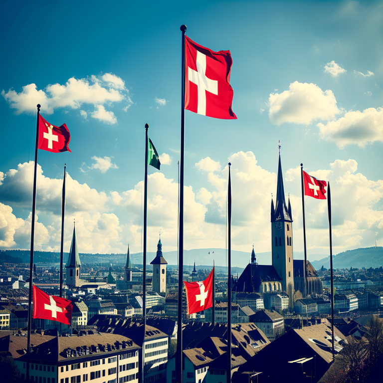 Gewerkschaftsproteste am 1. Mai in Zürich