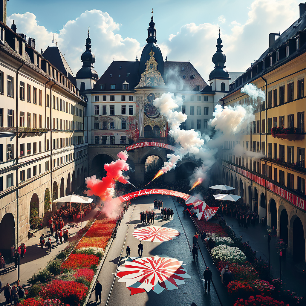 Unbewilligte Kundgebung in Bern zum 1. Mai