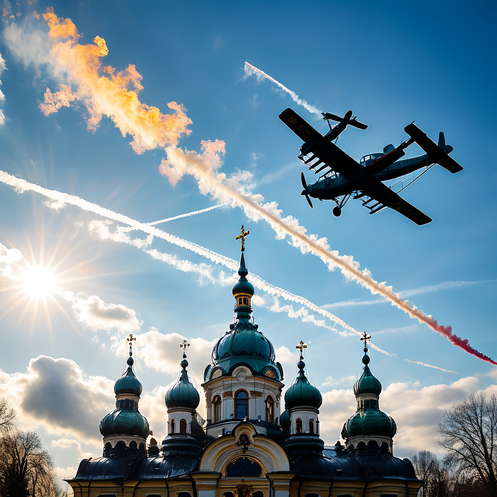 Gegenseitige Drohnenangriffe zwischen Ukraine und Russland