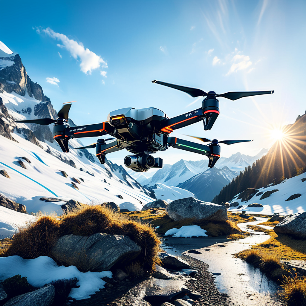 Autonome Drohnen im Testflug in den Alpen – Lieferdienst der Zukunft