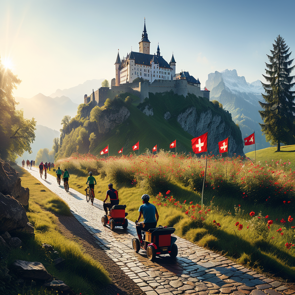 Rekordbeteiligung beim Slow-up Werdenberg–Liechtenstein