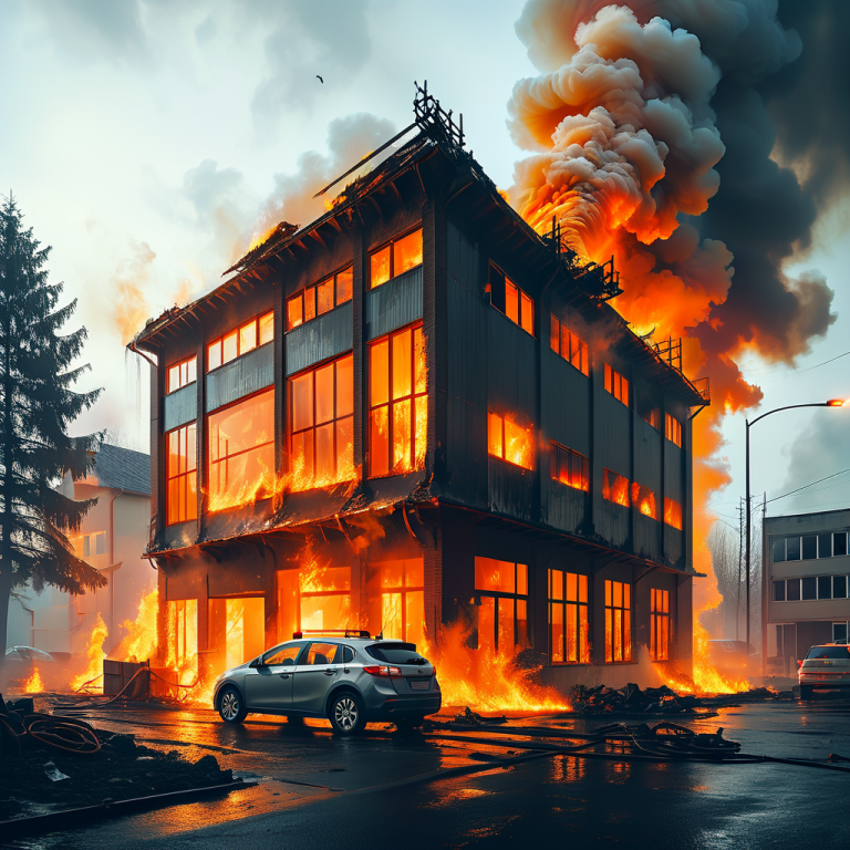 Großer Schaden durch Feuer in Riedt bei Erlen/TG
