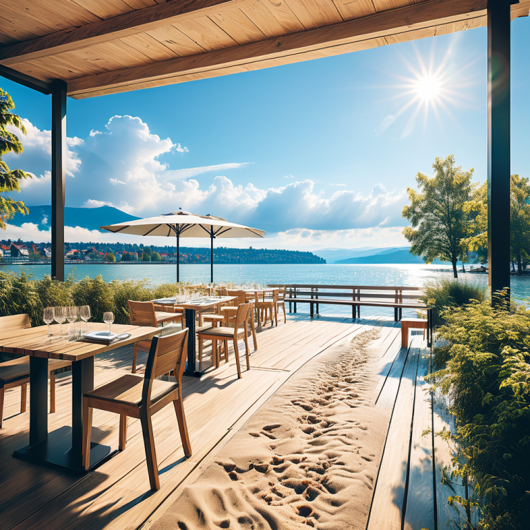 Neues Strandbad an der Chamer Fussweg-Promenade als Juwel Zug's eröffnet