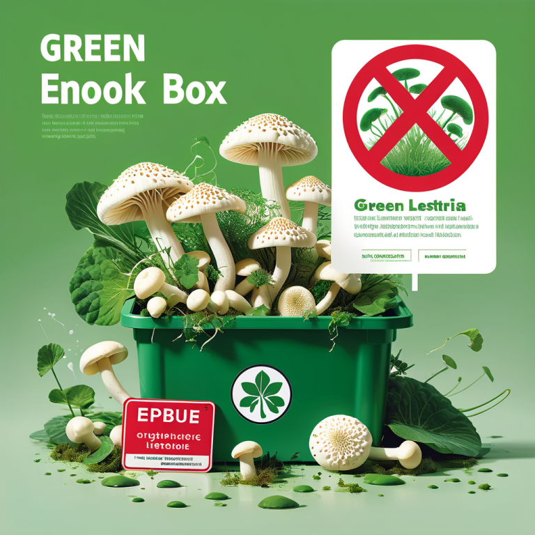 Listeriose in Enoki-Pilzen von Green Box Limited entdeckt