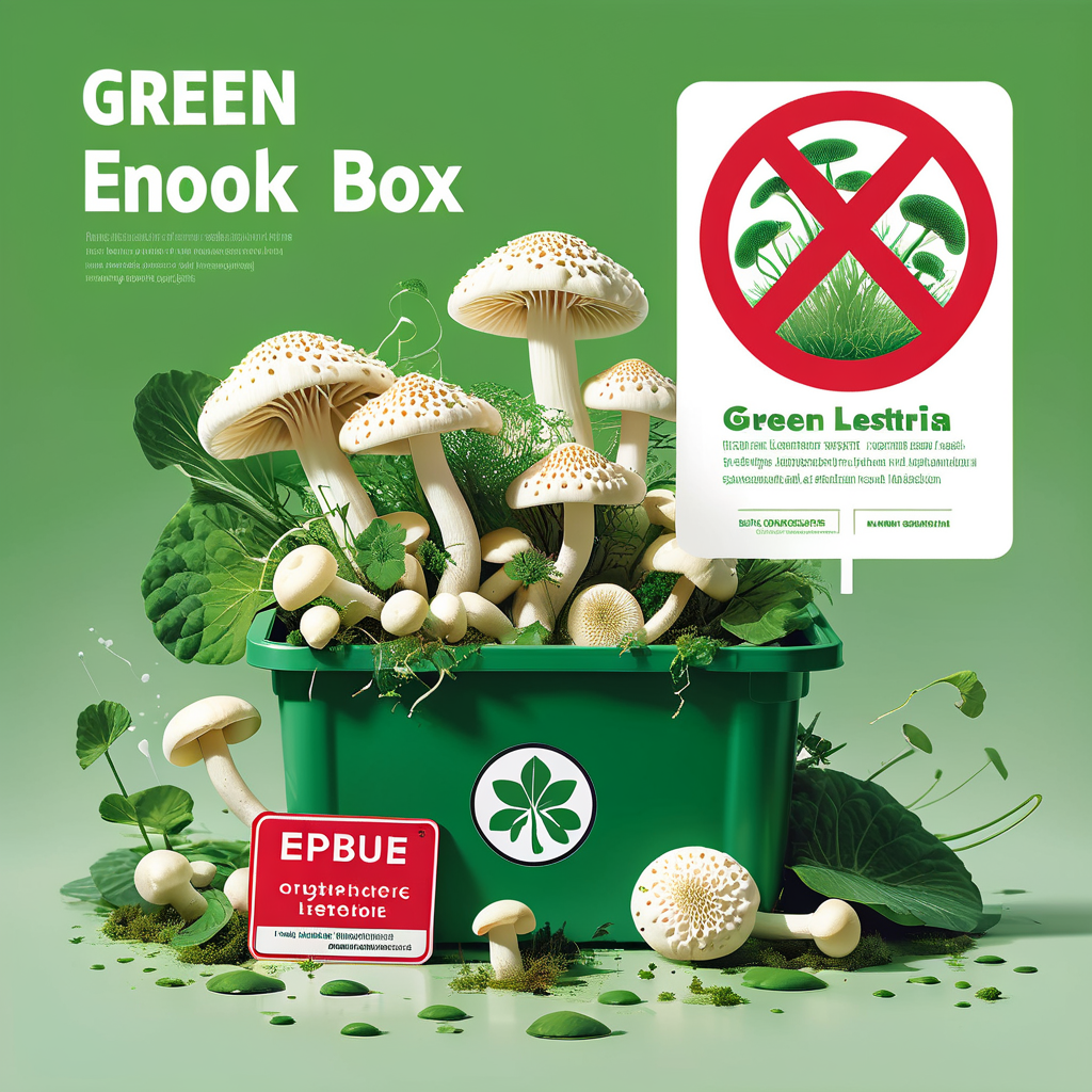 Listeriose in Enoki-Pilzen von Green Box Limited entdeckt